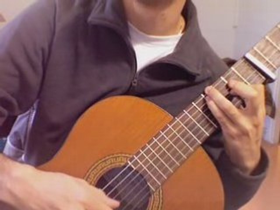 Thème de Kiki's Delivery Service : A Seaside Town , guitare