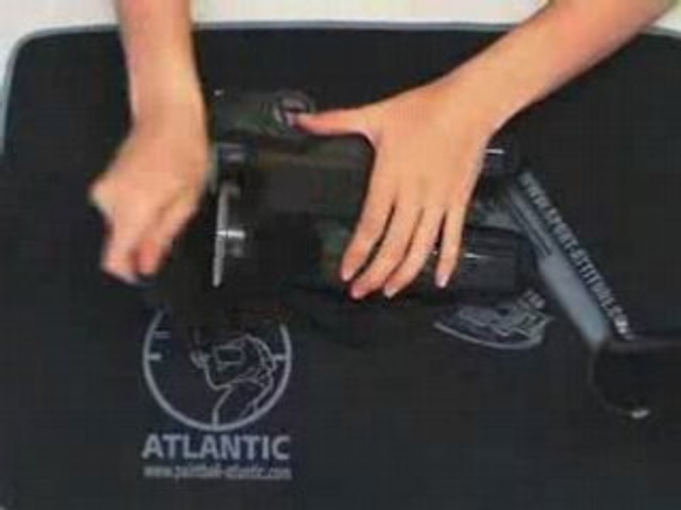 Paintball Atlantic présentation harnais GXG