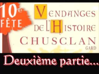 CHUSCLAN les vendanges