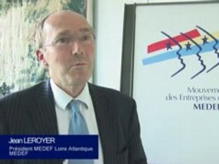Jean Leroyer, président MEDEF Loire-Atlantique