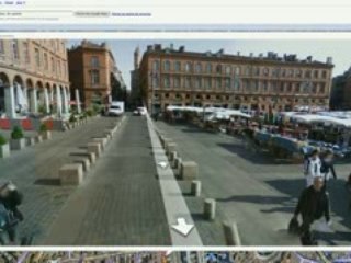 Google maps Street View à Toulouse