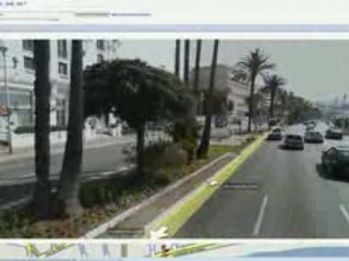 Google maps Street View à Nice.