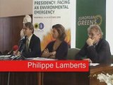 Philippe Lamberts et la campagne européenne des Verts