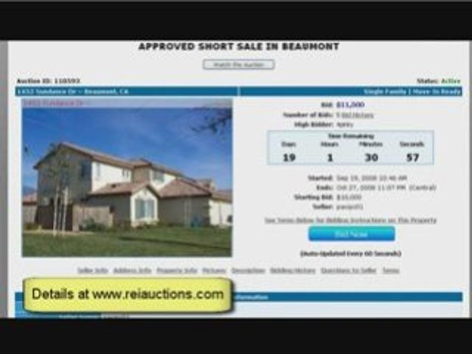 California Real Estate Auctions - Weekly Auctions Review