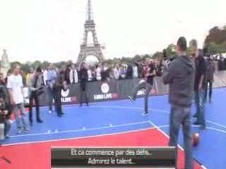 Fifa 09 : La Dream Team EA SPORTS au Trocadéro