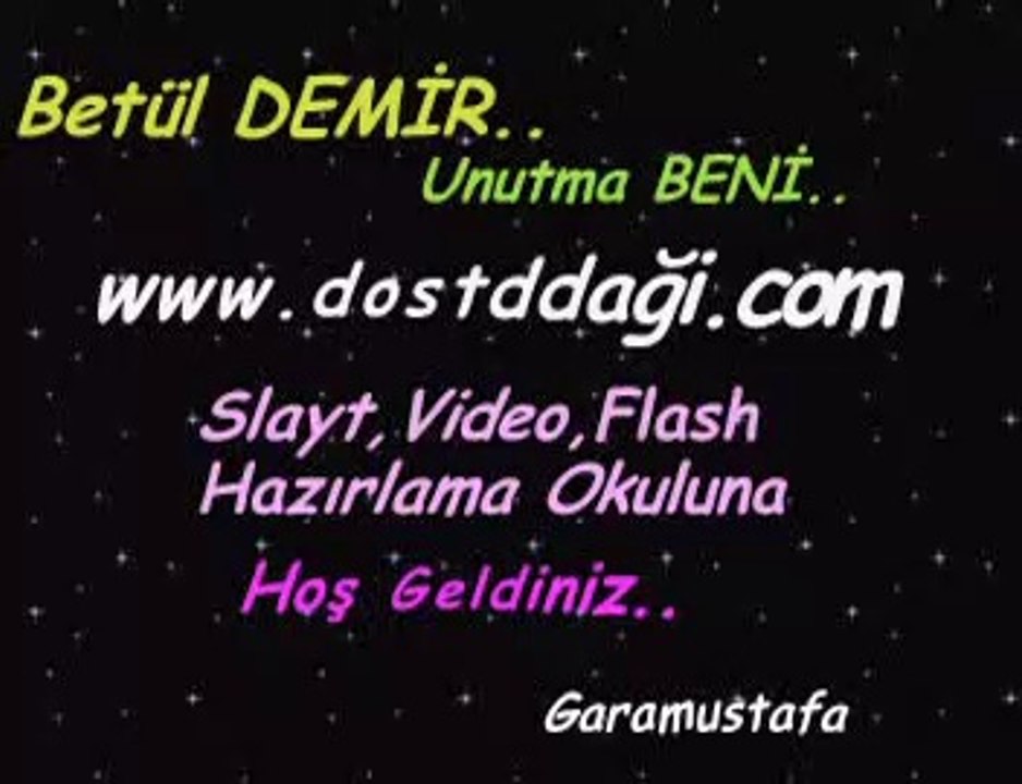 Betül Demir Unutma Beni (Garamustafa)