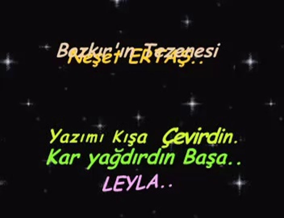 Neşet Ertaş Yazımı Kışa Çevirdin (GaraMustafa)