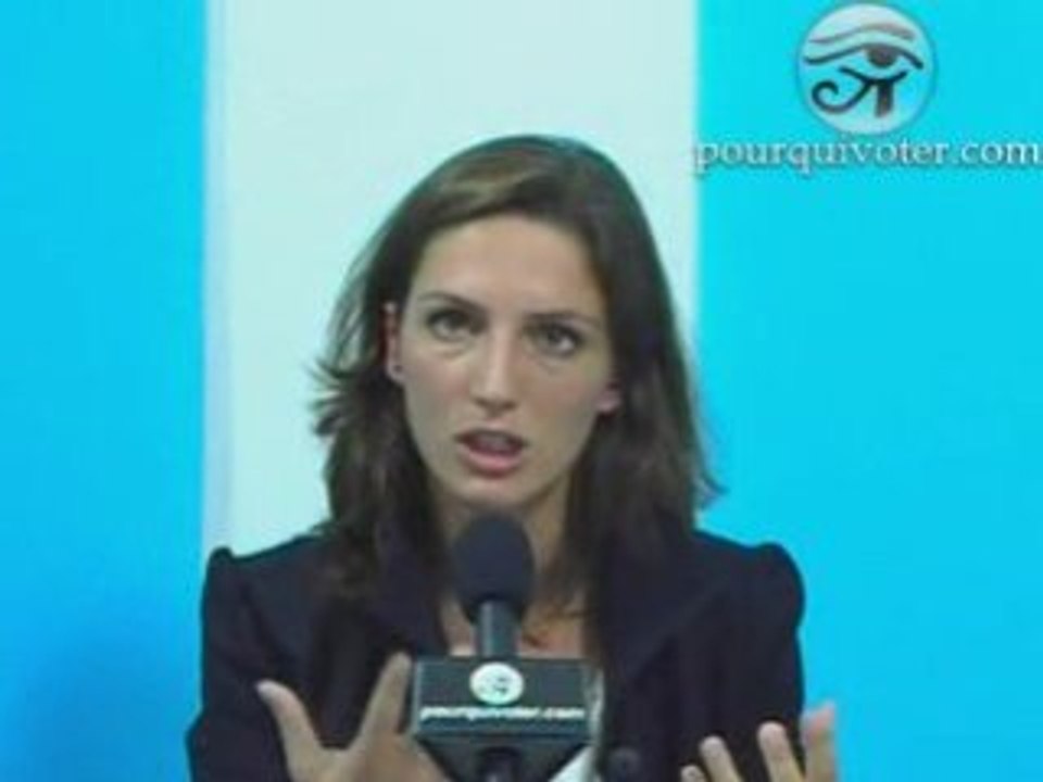 Quitterie Delmas et la crise financière