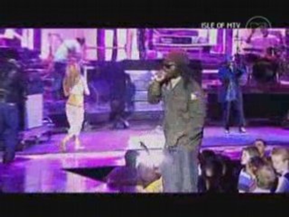Hey mama live for MTV black eyed peas