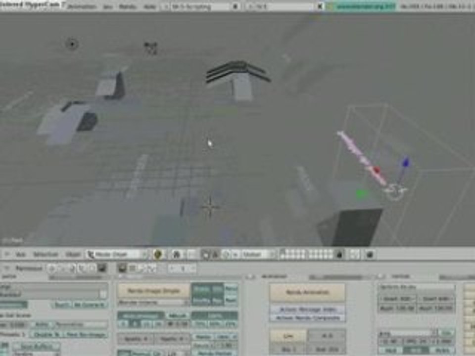 blender 3d skate a mulhouse skatepark