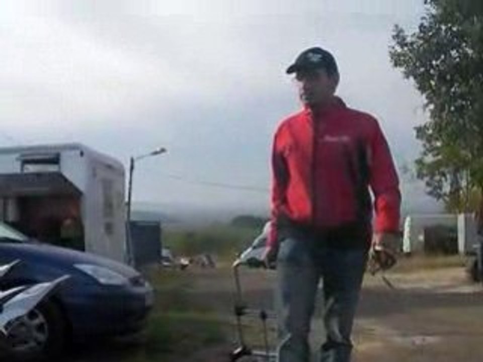 Philippe en plein boulot Masterquad 2008 Soucy
