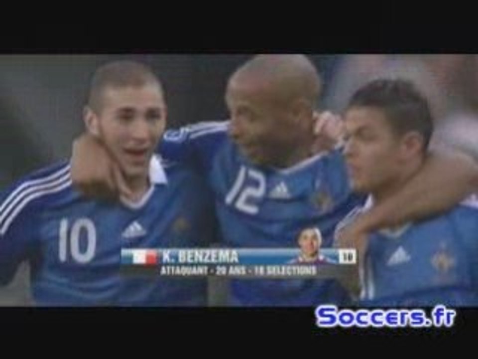 france tunisie 3-1 benzema