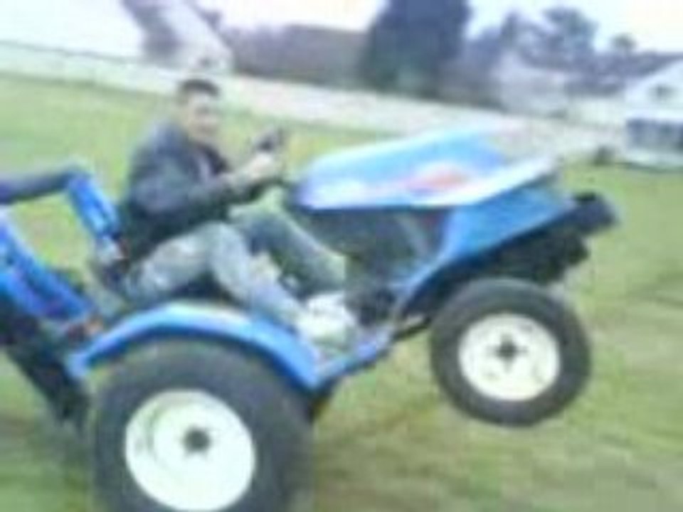 wheeling en tracteur a 2