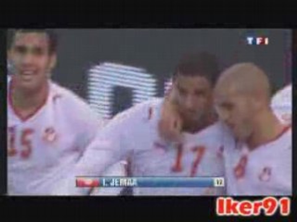 France 3-1 Tunisie.. But De Jemaa