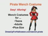 Pink Pirate Captain Costume for Halloween