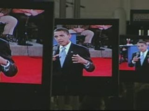 John McCain and Barack Obama meet for their final debate