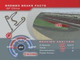 F1 - Szanghaj - Największe hamowanie wg. Brembo