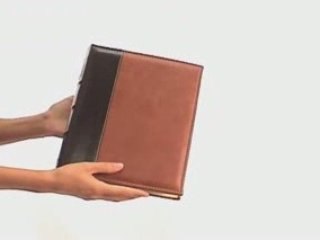 Brown CD DVD Storage Binder to Organize your CD / DVD