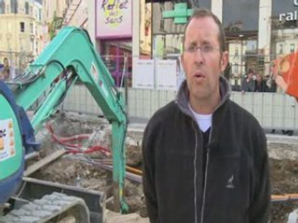 Sarcophages fouilles tramway angers