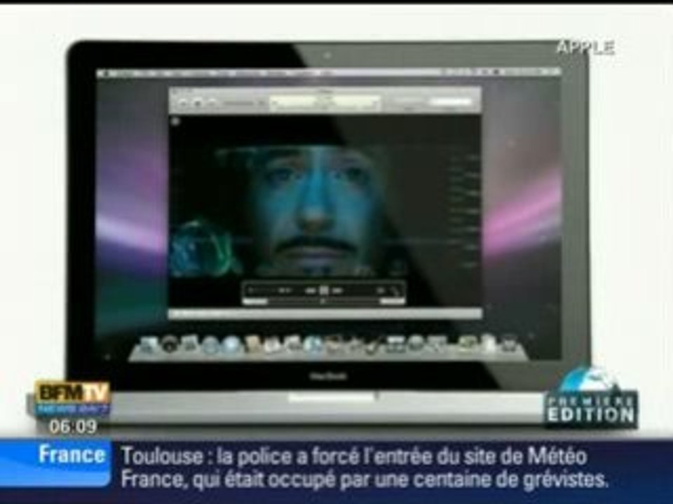 MacBook et MacBook Pro sur BFM TV