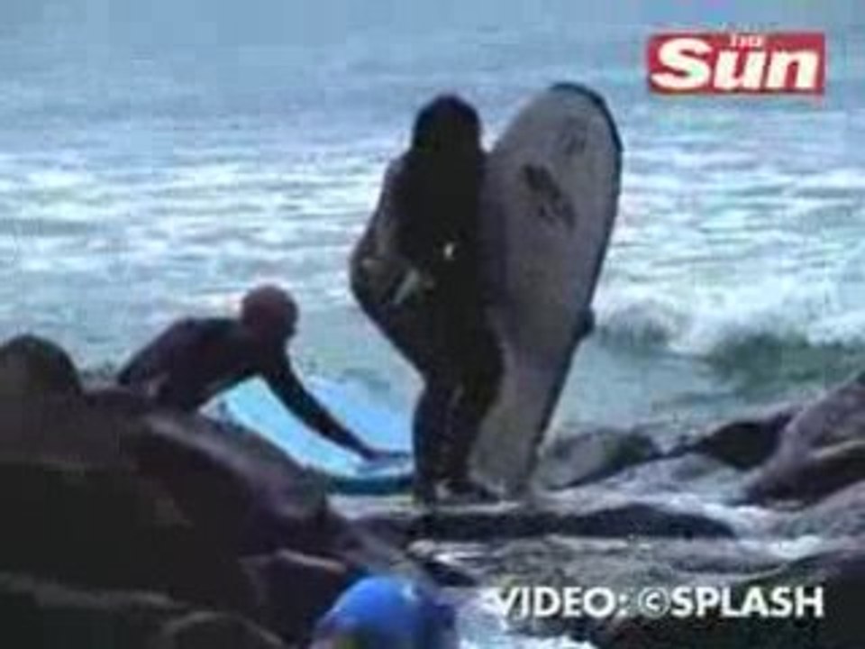 Serena Williams si dà al surf