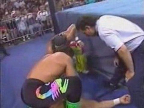 Outsiders vs Sting, Lex Luger & Savage (1)