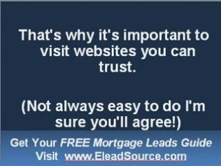 Internet Mortgage Leads