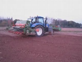 Semis escourgeon avec T6070