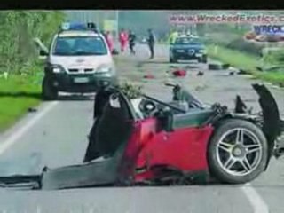 Ferrari Crash compilation