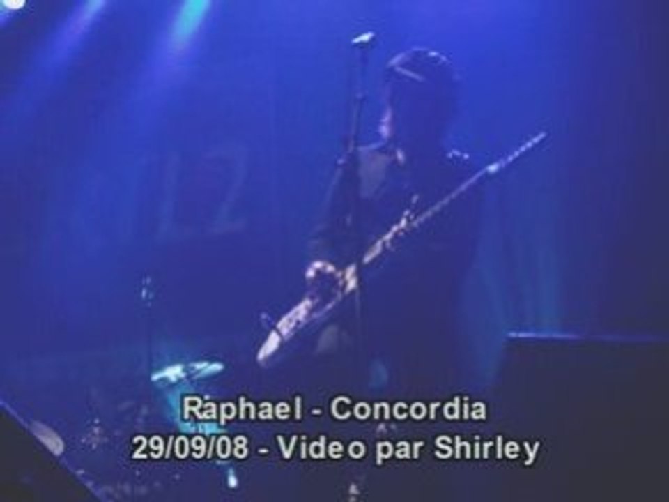 Raphael concordia concert prive rtl2