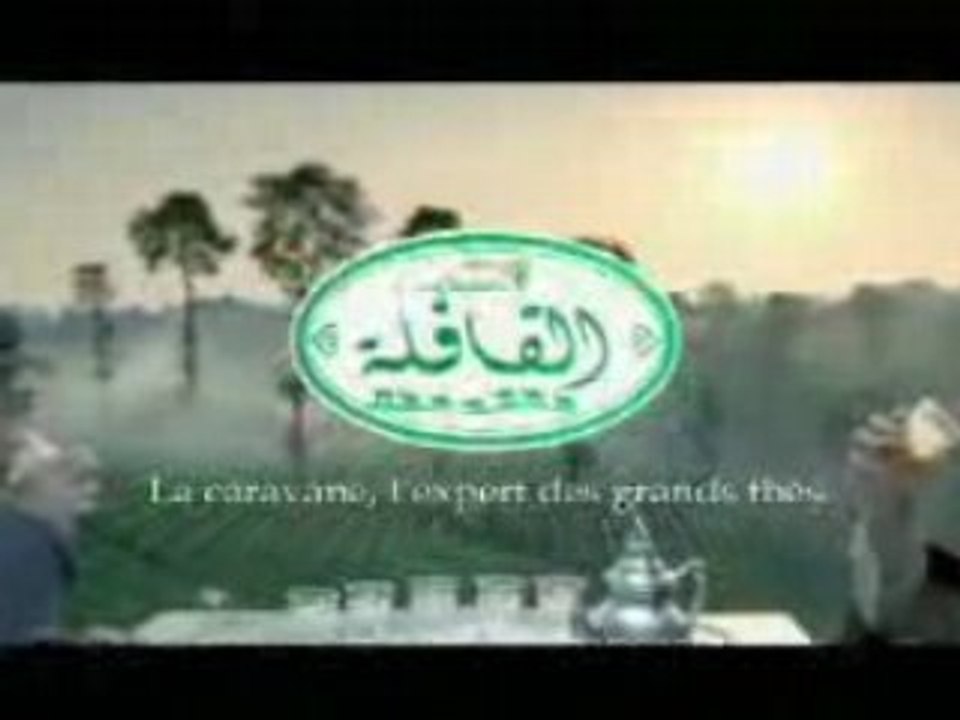 THÈ "LA CARAVANE" les asiatiques et les marocains Maroc Pub