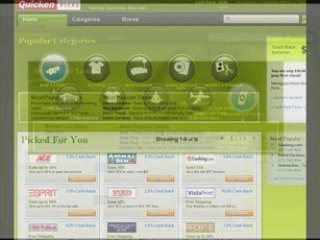 Cashback and Online Deals with Quicken Picks