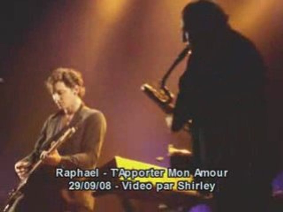 Raphael t apporter mon amour concert tres prive rtl2