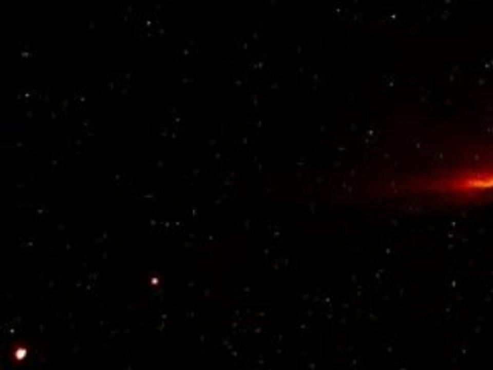 Stereo observe la comete McNaught.