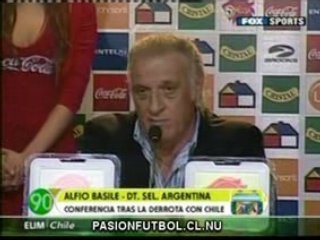 Basile analiza la DERROTA de Argentina ante Chile