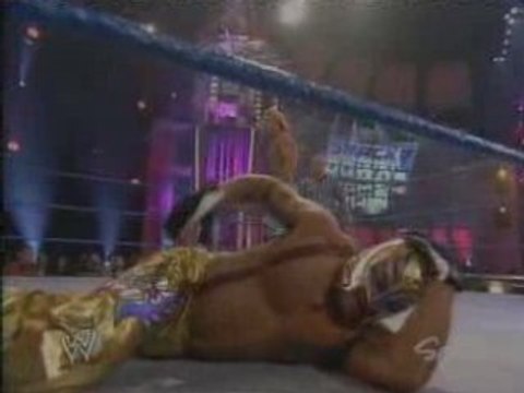 rey mysterio & trish stratus vs chris jericho & victoria