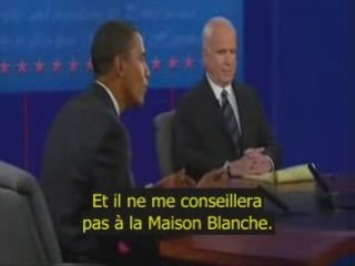 3e débat: Obama se défend sur Ayers et ACORN (VOSTF)