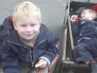 Copenhagen Zoo- Mert falls asleep..