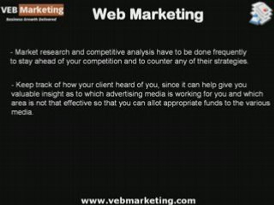 web marketing