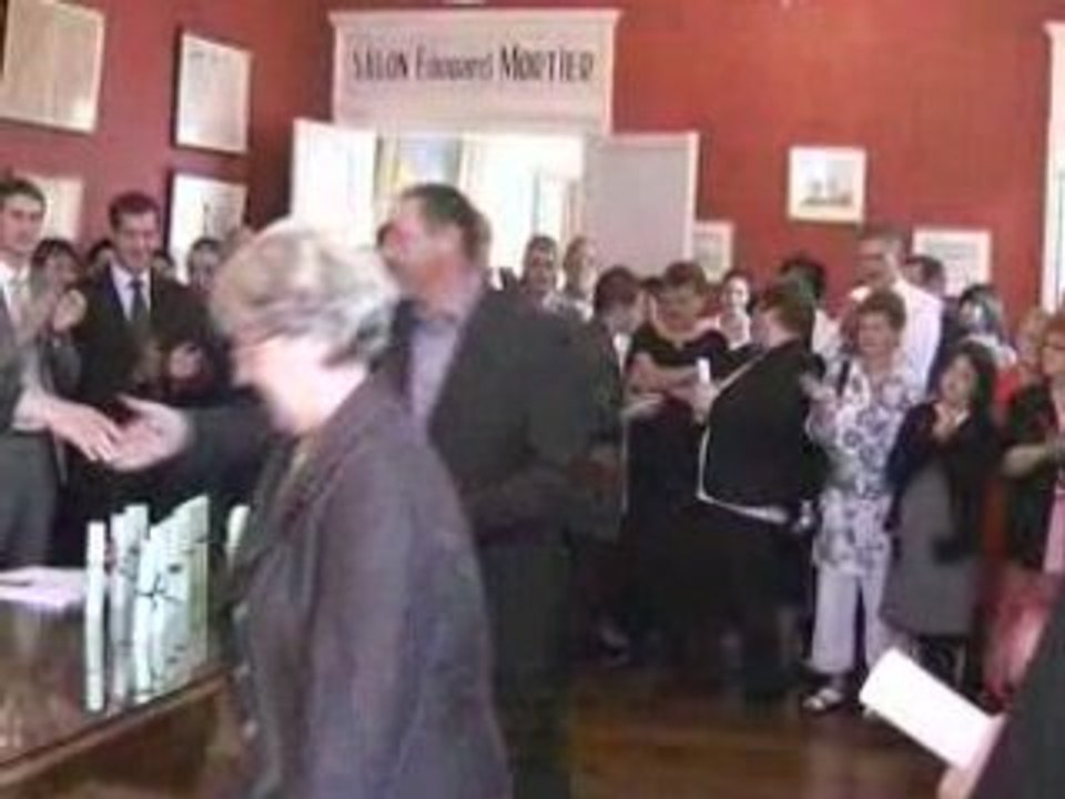 remise des médailles du  travail