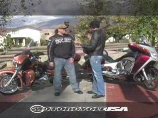 Harley-Davidson Ultra Classic vs. Victory Vision Motorcycle