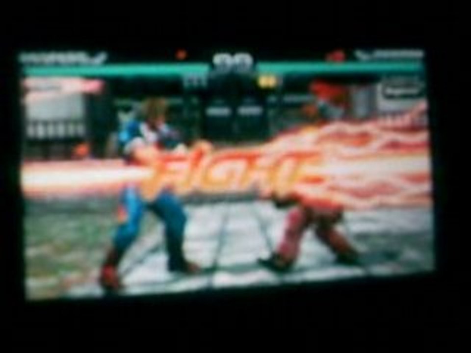 Tekken Dark Resurrection- Wang VS Paul