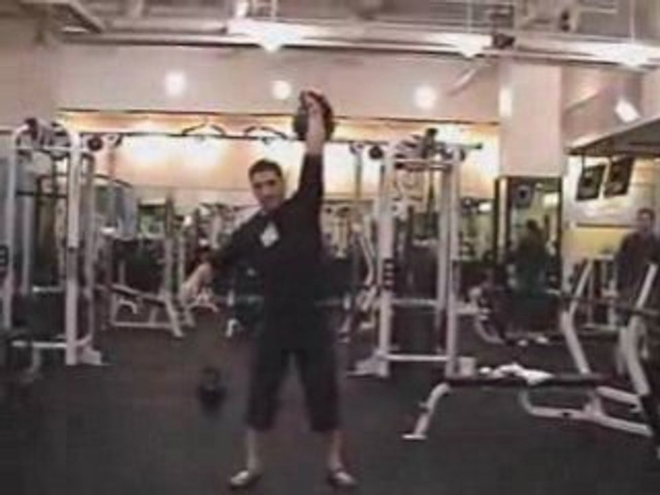 Kettlebell Training-106lb Kettlebell Snatches