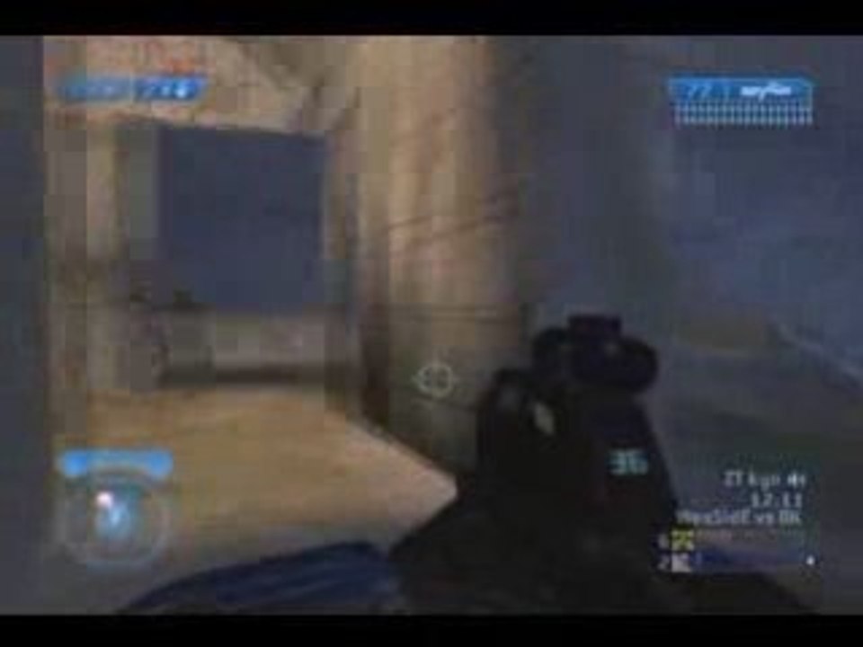 ZT Kyo vs WeSsIdE2K7, halo2 1v1 rape FUNNY