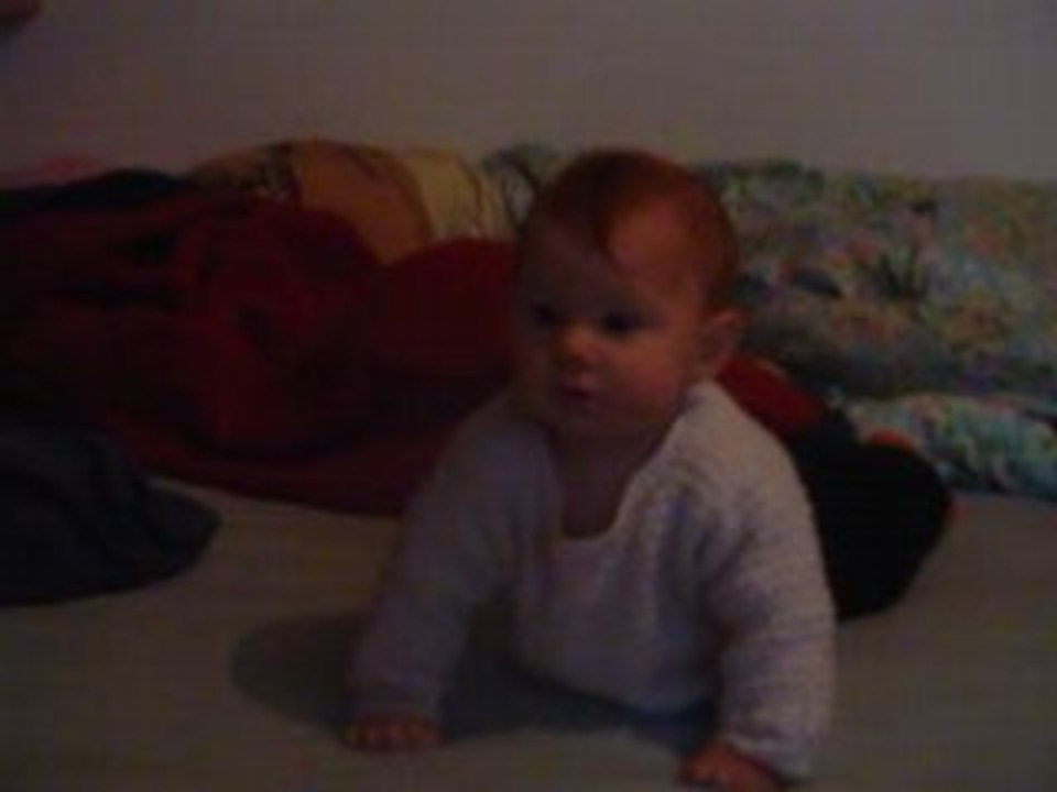 Marie à quatre pattes septembre 2008