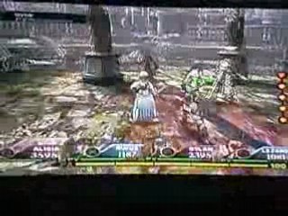 Valkyrie Profile 2 Silmeria-Combat les deux Mages