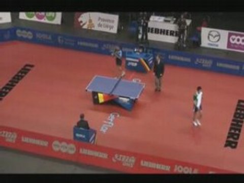 Quart de finale Timo BOLL contre Ryu Seung Min