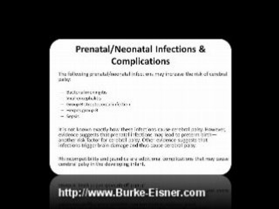 Causes of Cerebral Palsy: Information
