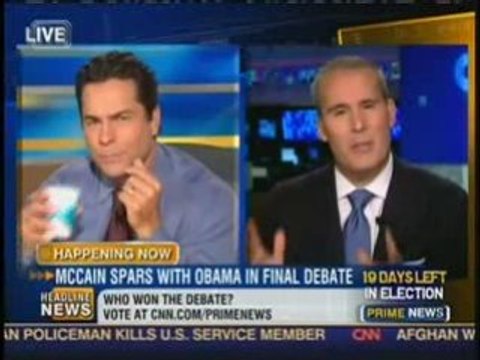 TJ Walker appears on Headline News comments on 3rd debate