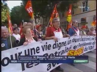 Des manifs du 16-10-2008 Retraites Magistrats Edvige bis